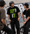 Oversized BMX Tee "SEND IT"