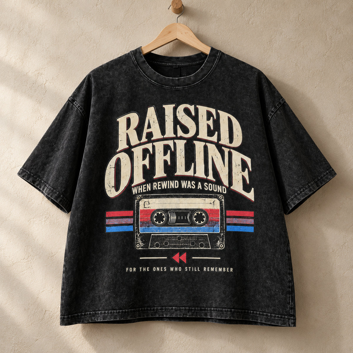 Mineral Wash Boxy Cotton T-Shirt