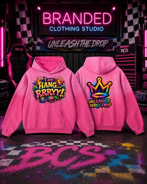 Sunfade Hoodie "Pink Racer"