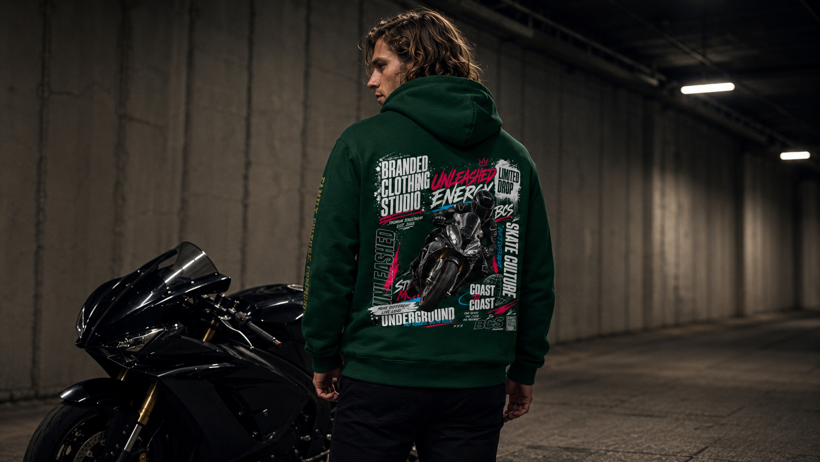 Olive Unleashed Hoodie