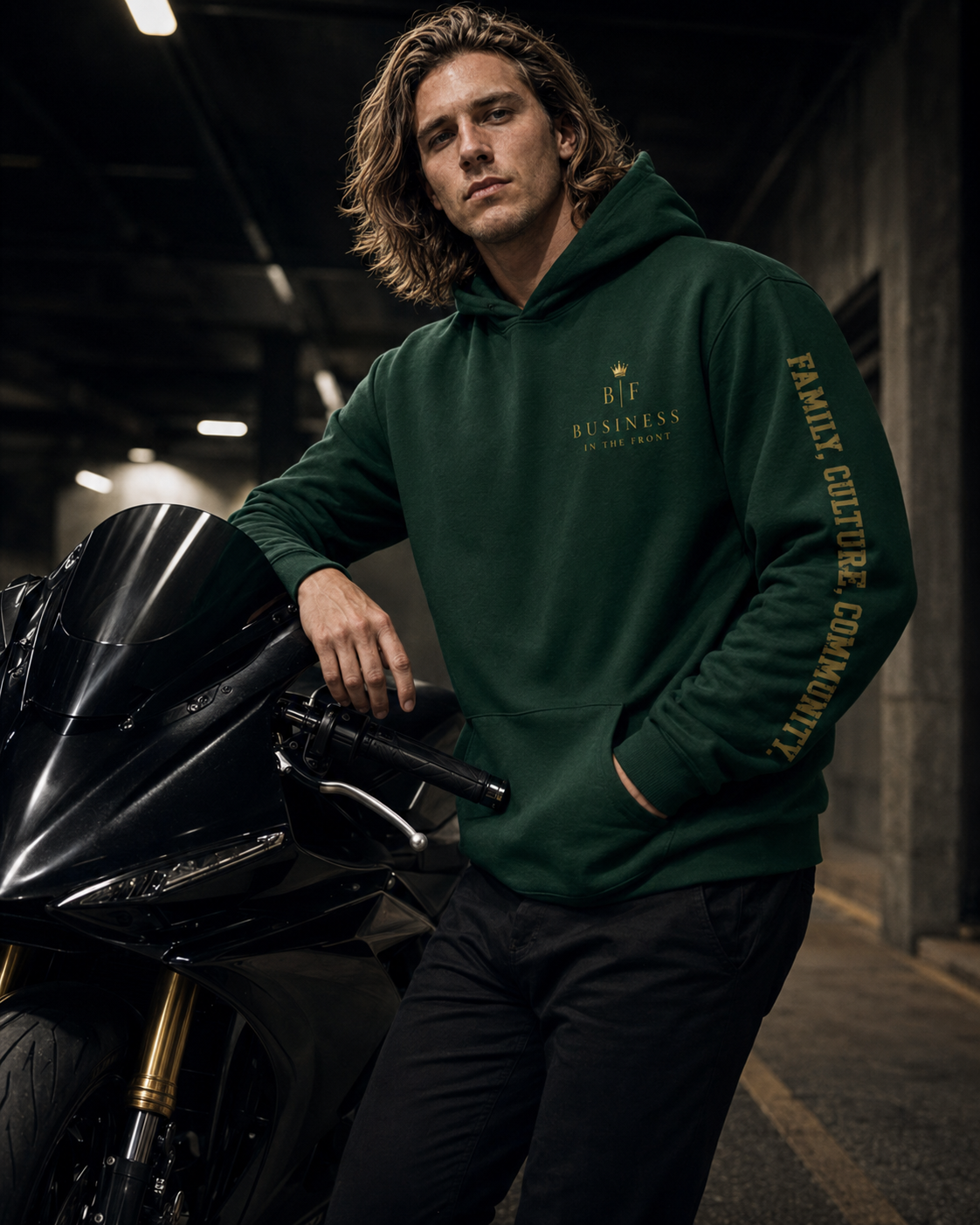 Olive Unleashed Hoodie