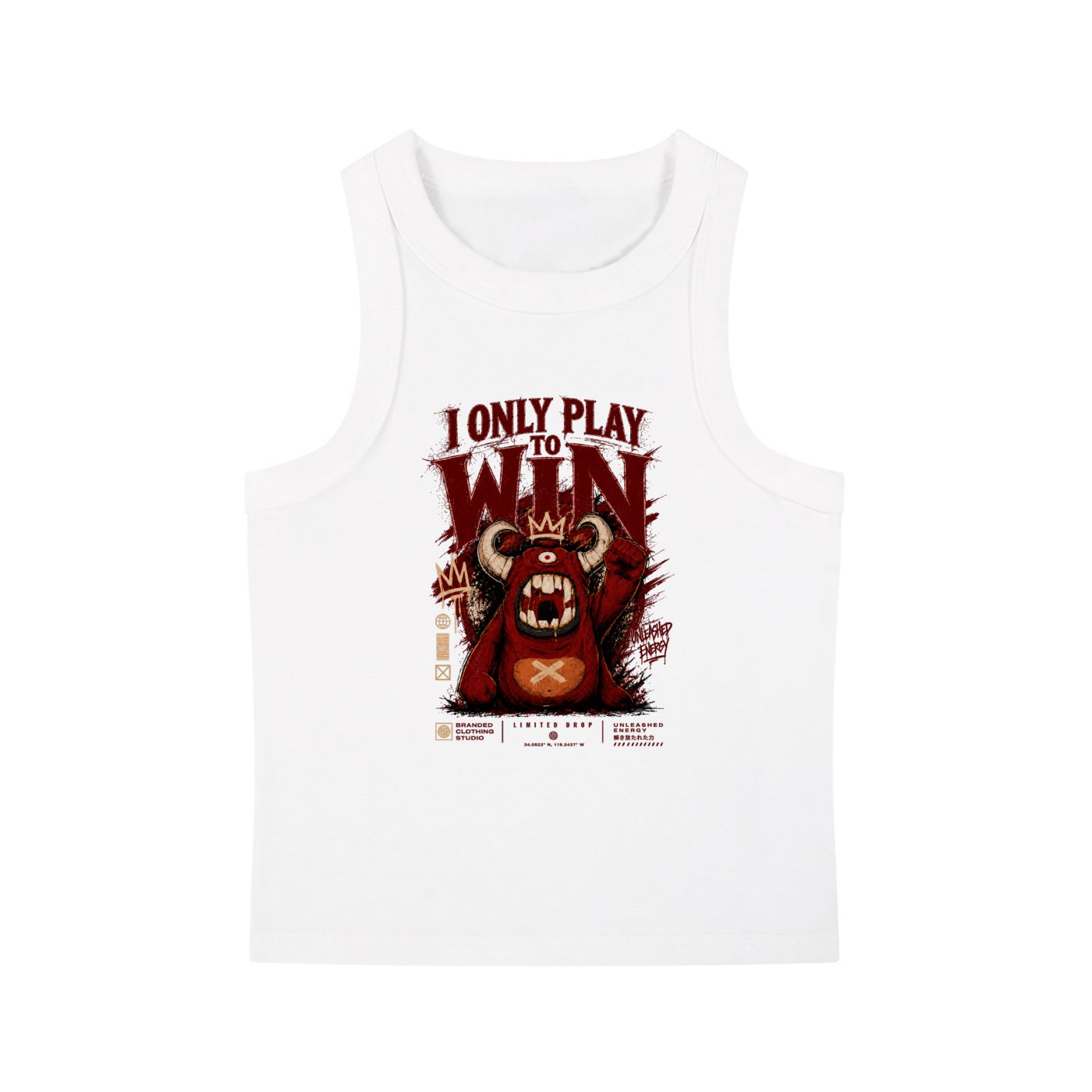 Womans Top "Play to Win"