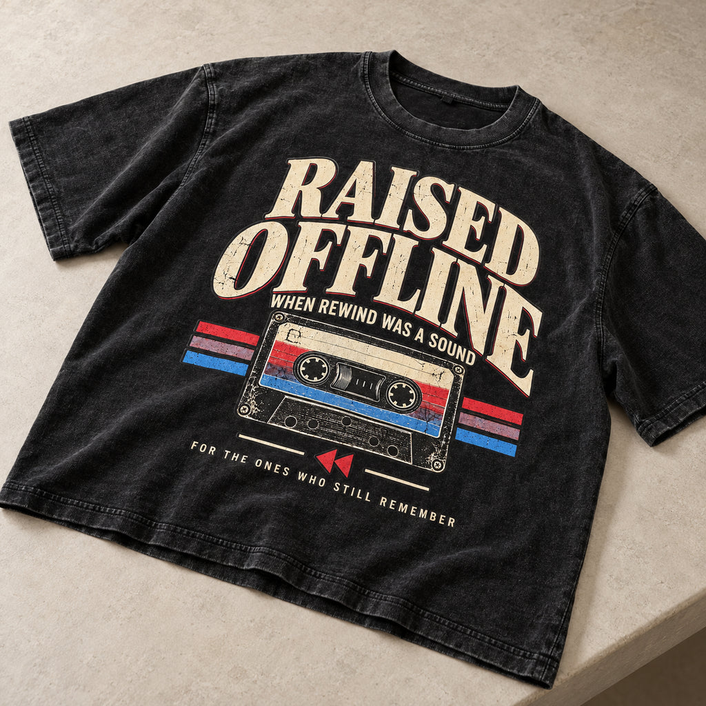 Mineral Wash Boxy Cotton T-Shirt